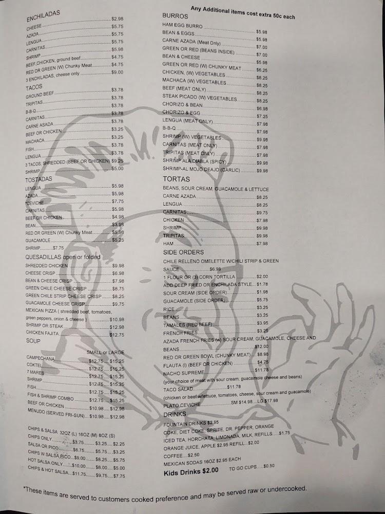 Cafe Zamora Menu image 2