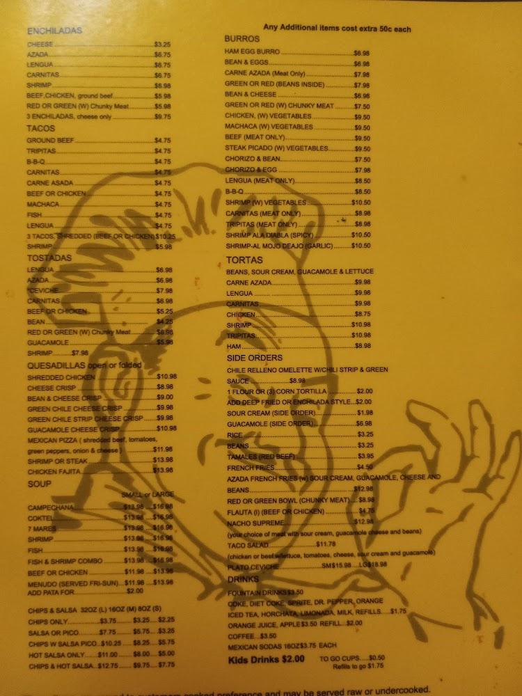 Cafe Zamora Menu image 4